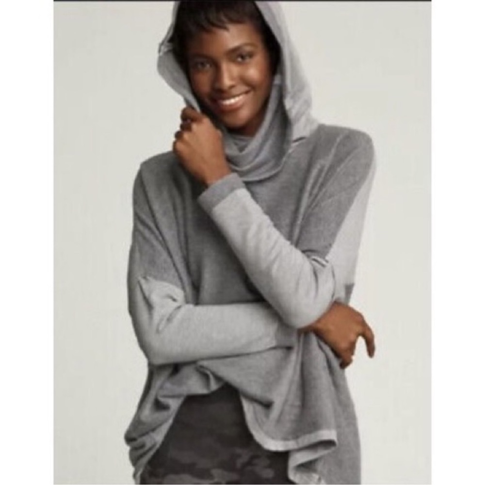CAbi ATC Gray Cowl Neck Sweater Size Small - Picture 2 of 11